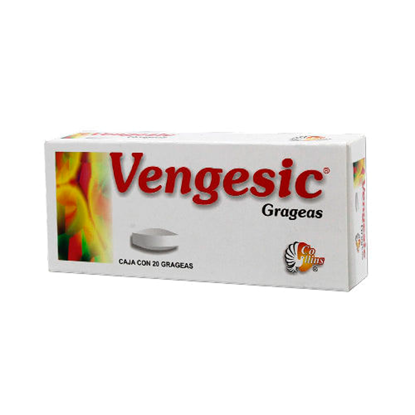 DEXAMETASONA ALUMINA FENILBUTINA METOCARBAMOL VENGESIC C 20