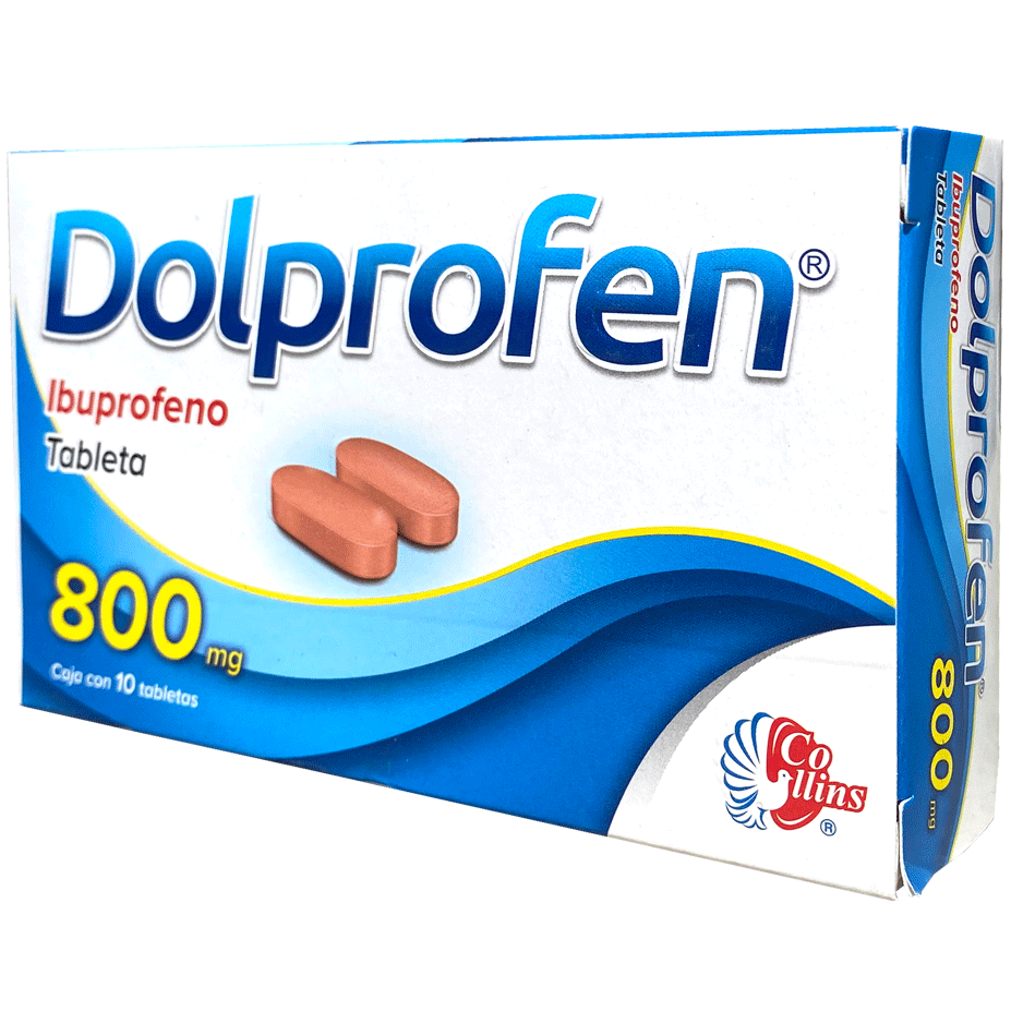 DOLPROFEN 800 MG TAB10 Ibuprofeno