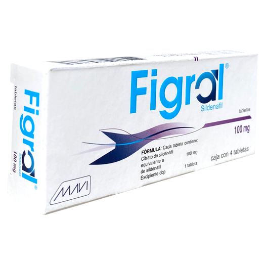 FIGRAL TAB C 4 100MG Sildenafil