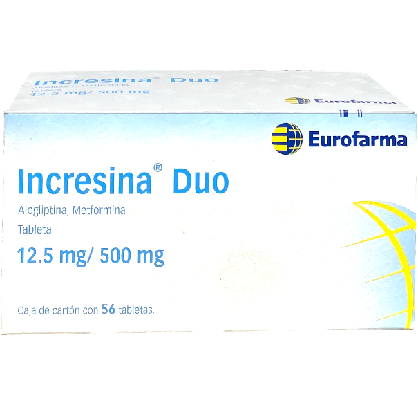 INCRESINA DUO 12 5 500 MG 56TAB
