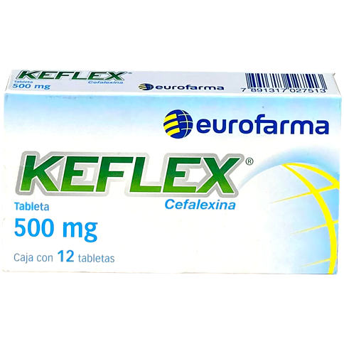 KEFLEX 12 TABS 500MG