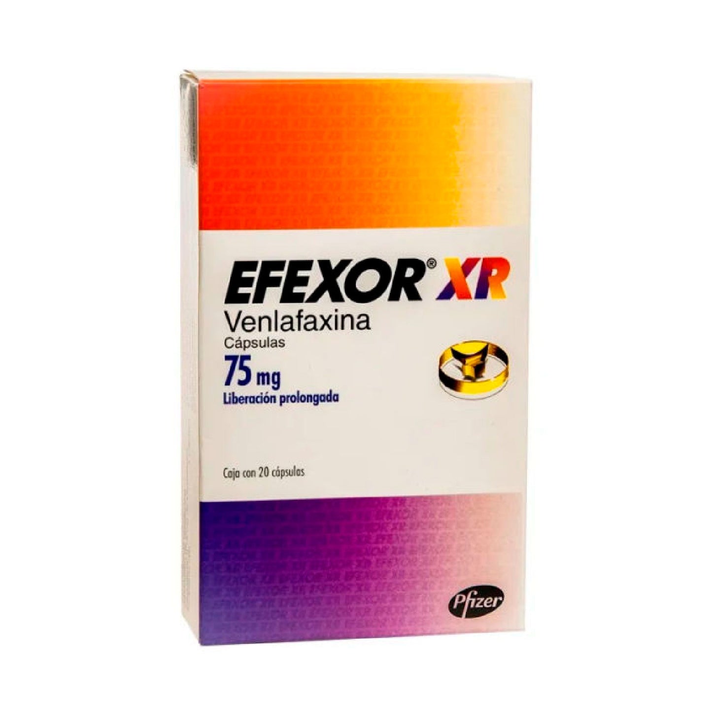 EFEXOR XR 75MG CAP 20