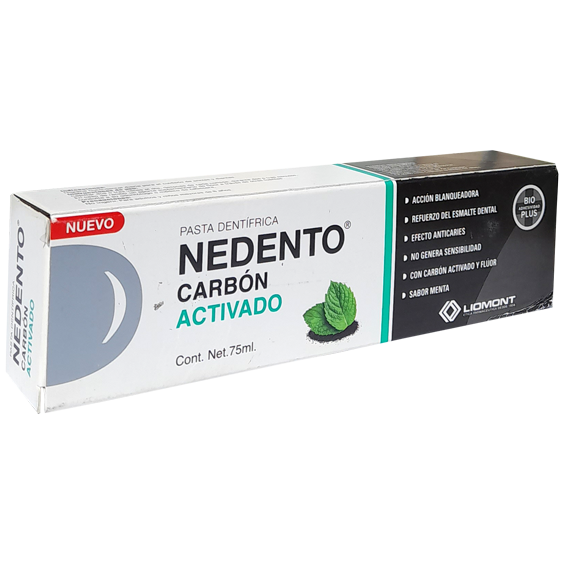 C D NEDENTO CARBON ACT BLANQ 75ML