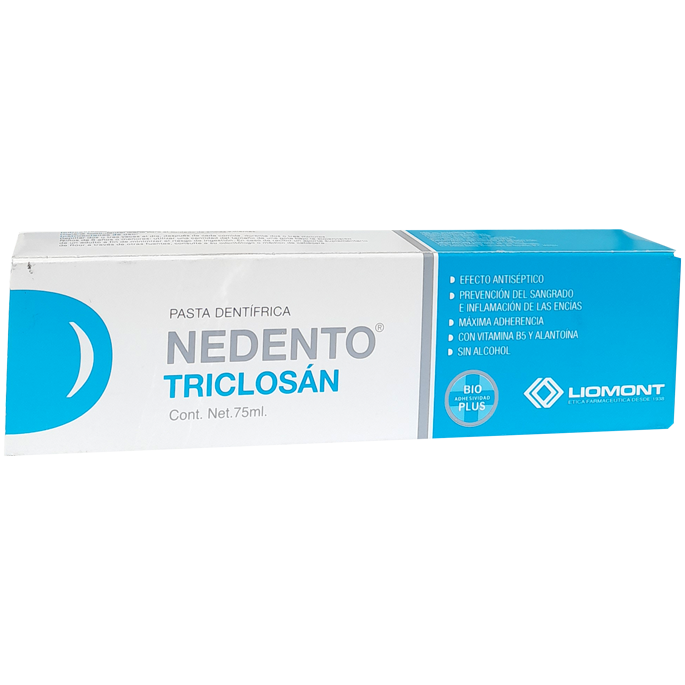 NEDENTO TRICLOSAN PASTA DENT75