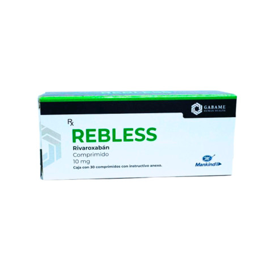 REBLESS 10MG C 30 COMP Rivaroxaban
