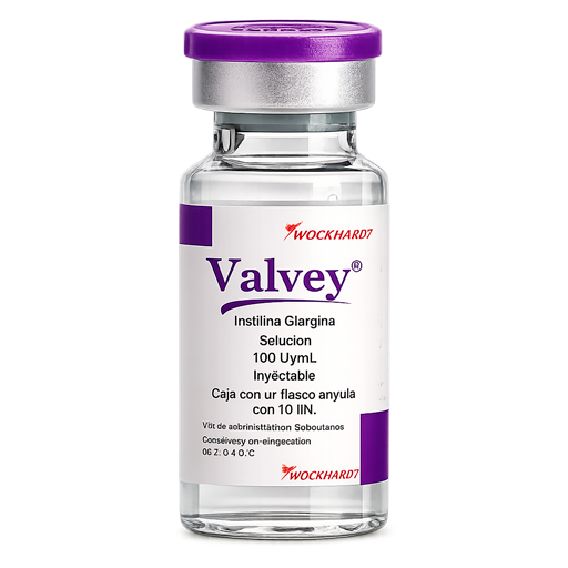 INSULINA GLARGINA VALVEY 100UI ML VI 10ML GABAME