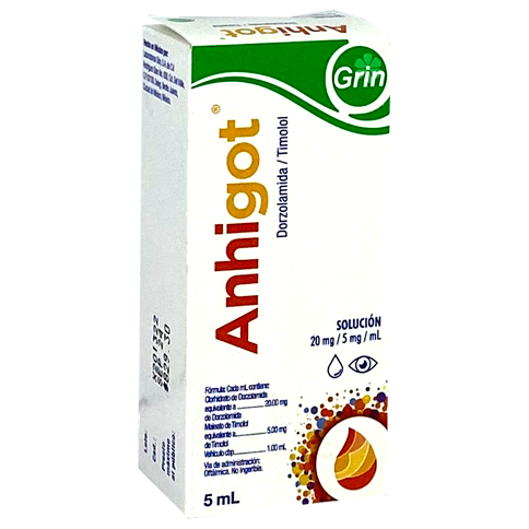 ANHIGOT SOL OFTAL FCO GOT 5 ML