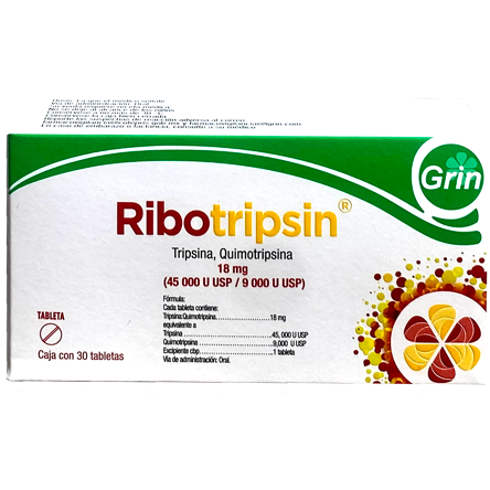 RIBOTRIPSIN 18 MG 30 TAB