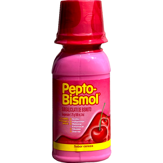 PEPTO BISMOL LIQ CEREZA 118ML