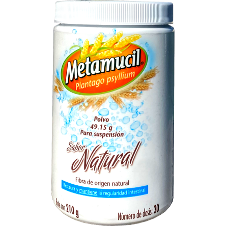 METAMUCIL NATURAL PVO 210 G