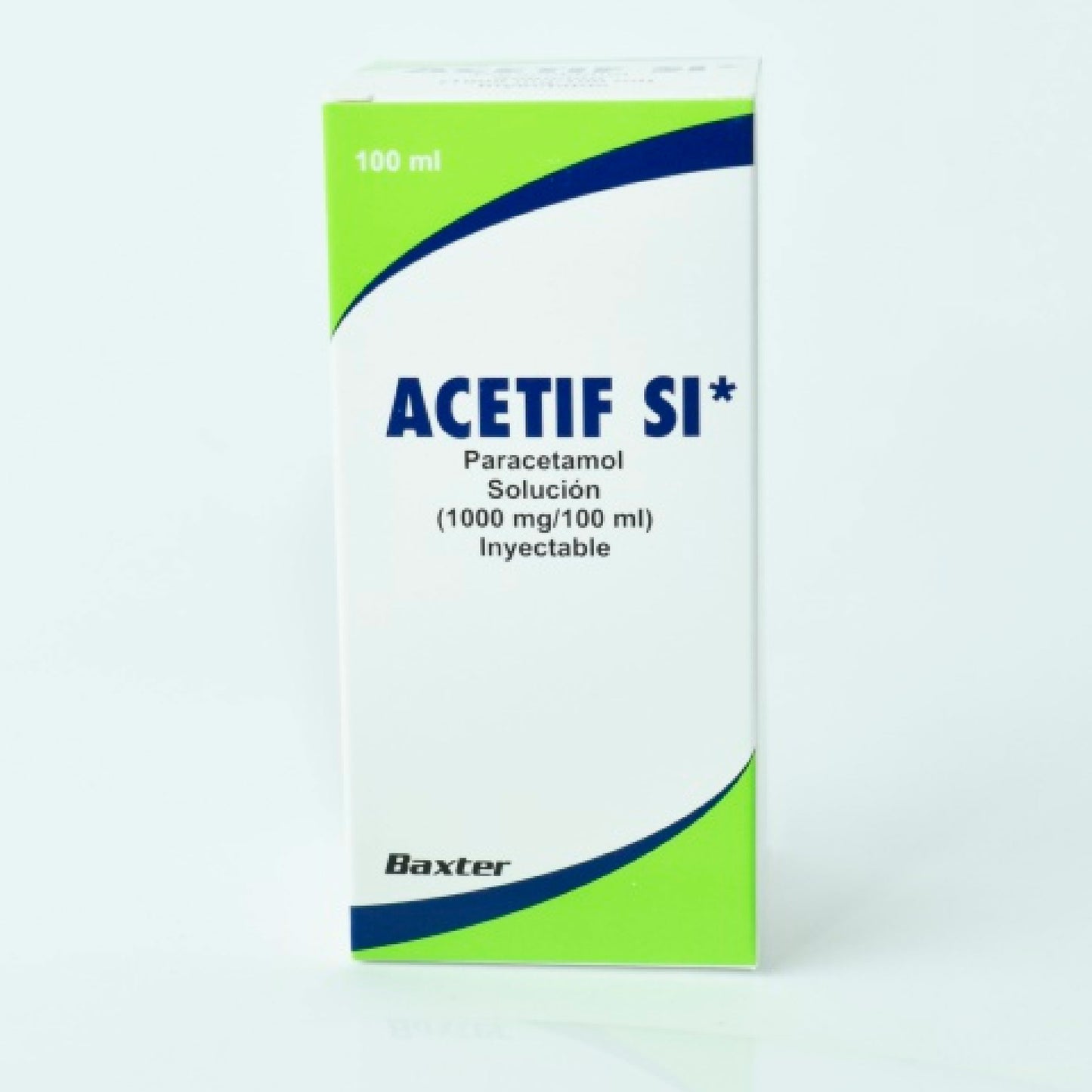 PARACETAMOL ACETIF SI 1 SOL INY 1000MG 100ML