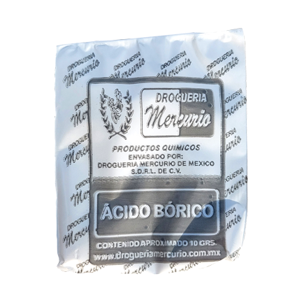 ACIDO BORICO SOBRE 10GR  MERCURIO