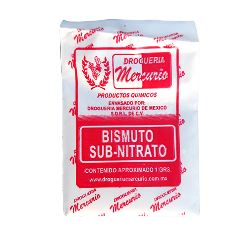 BISMUTO SUB NITRATO SOBRE C  1 G