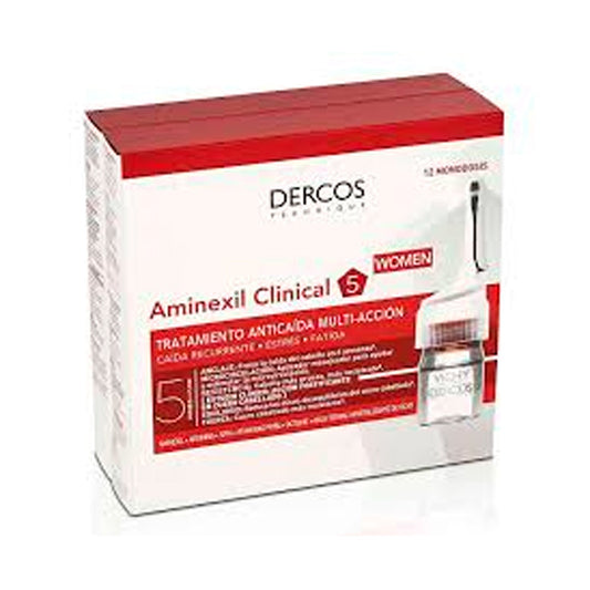 TRAT DERCOS AMINEXIL A CAIDA MUJ AMP 12X6ML