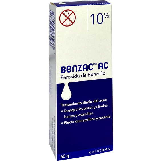 BENZAC A C GEL 10 TB 60 G