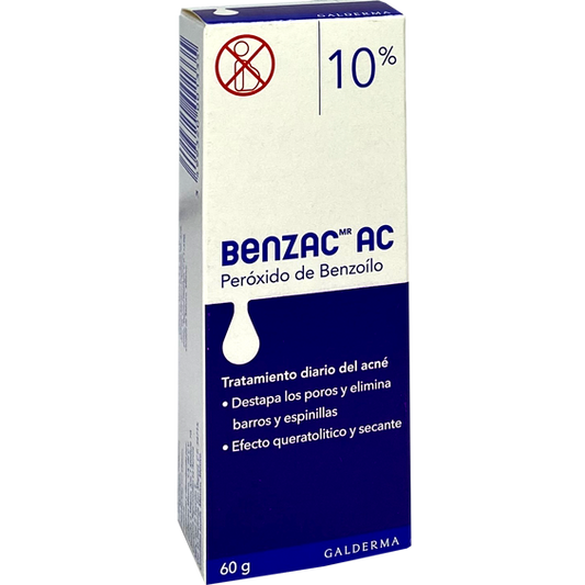 BENZAC A C GEL 10 TB 60 G