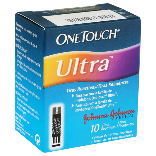 ONE TOUCH ULTRA 10 TIRAS REACTIVAS