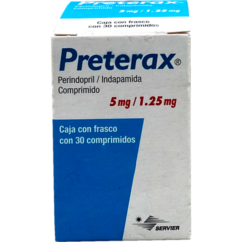 PRETERAX 5 1 25MG CPR 30