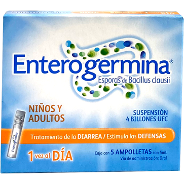 ENTEROGERMINA 4B SUSP ORAL 5 AMP 5ML