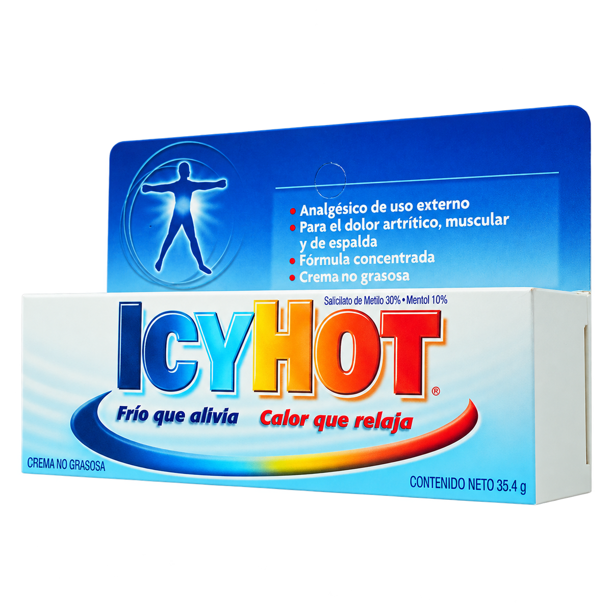 ICY HOT 35 4 G CRA — fondo transparente, formato 1:1