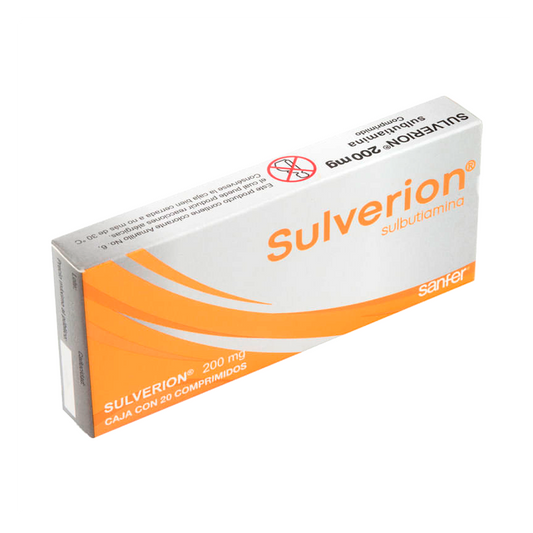 SULVERION 200 MG CPR 20