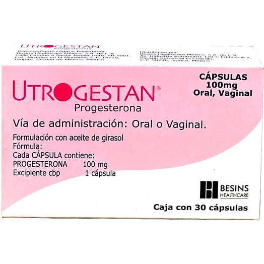 UTROGESTAN C 30  100 MG