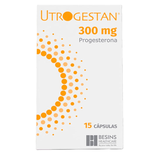 UTROGESTAN 15 CAPS 300 MG