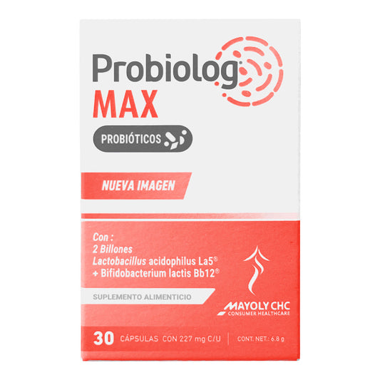 PROBIOLOG MAX SUP ALIM CAPS 30