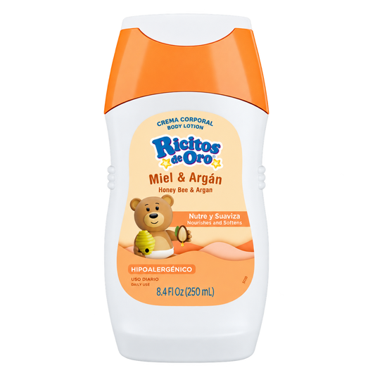CRA RICITOS DE ORO CORPORAL 250ML — fondo transparente, formato 1:1