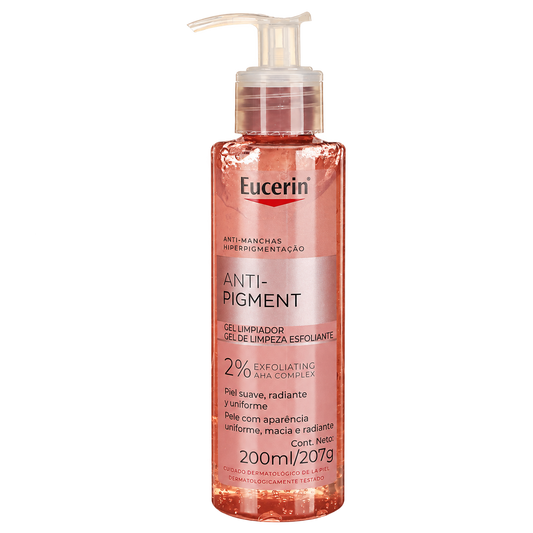 GEL EUCERIN LIMP ANTI MANCH 200ML — fondo transparente, formato 1:1
