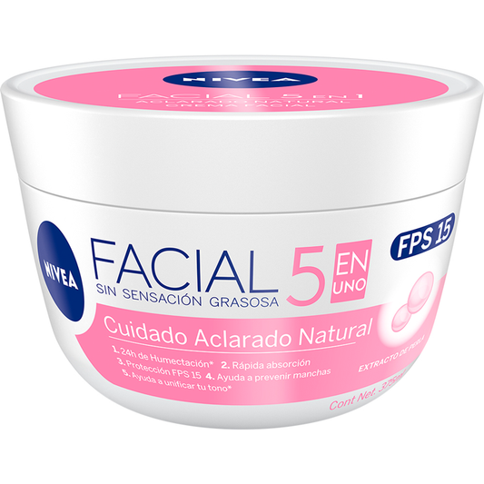 CRA NIVEA FAC 5EN1 ACLA NAT 375ML