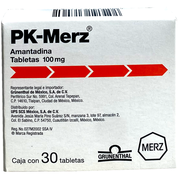 PK MERZ 100 MG TAB 30
