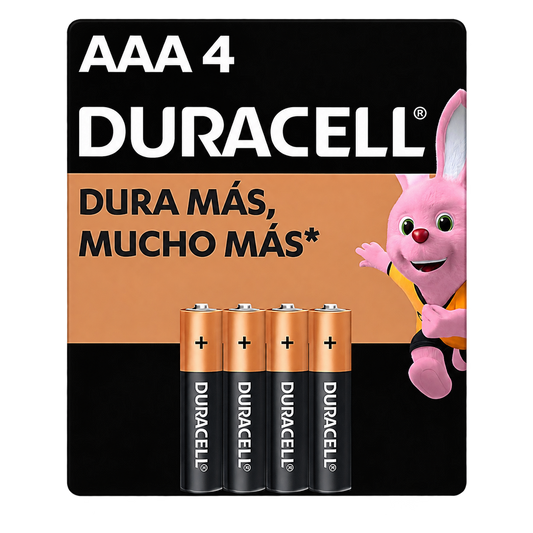PILA DURACELL ALK AAA MN2400 B4