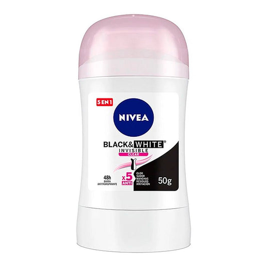 DESOD NIVEA INV CLEAR B W STICK50G