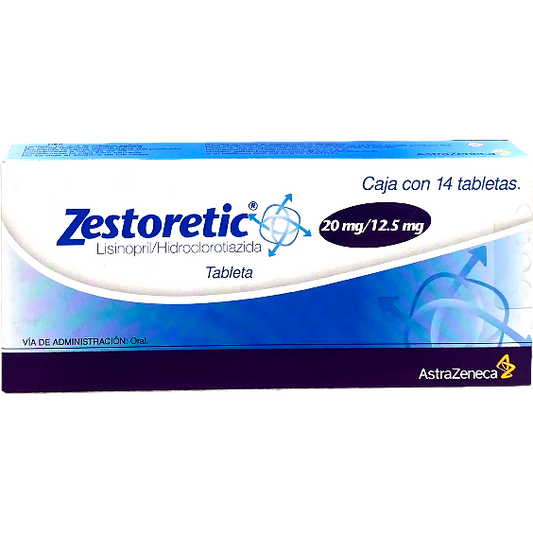 ZESTORETIC 20 MG 14 TAB