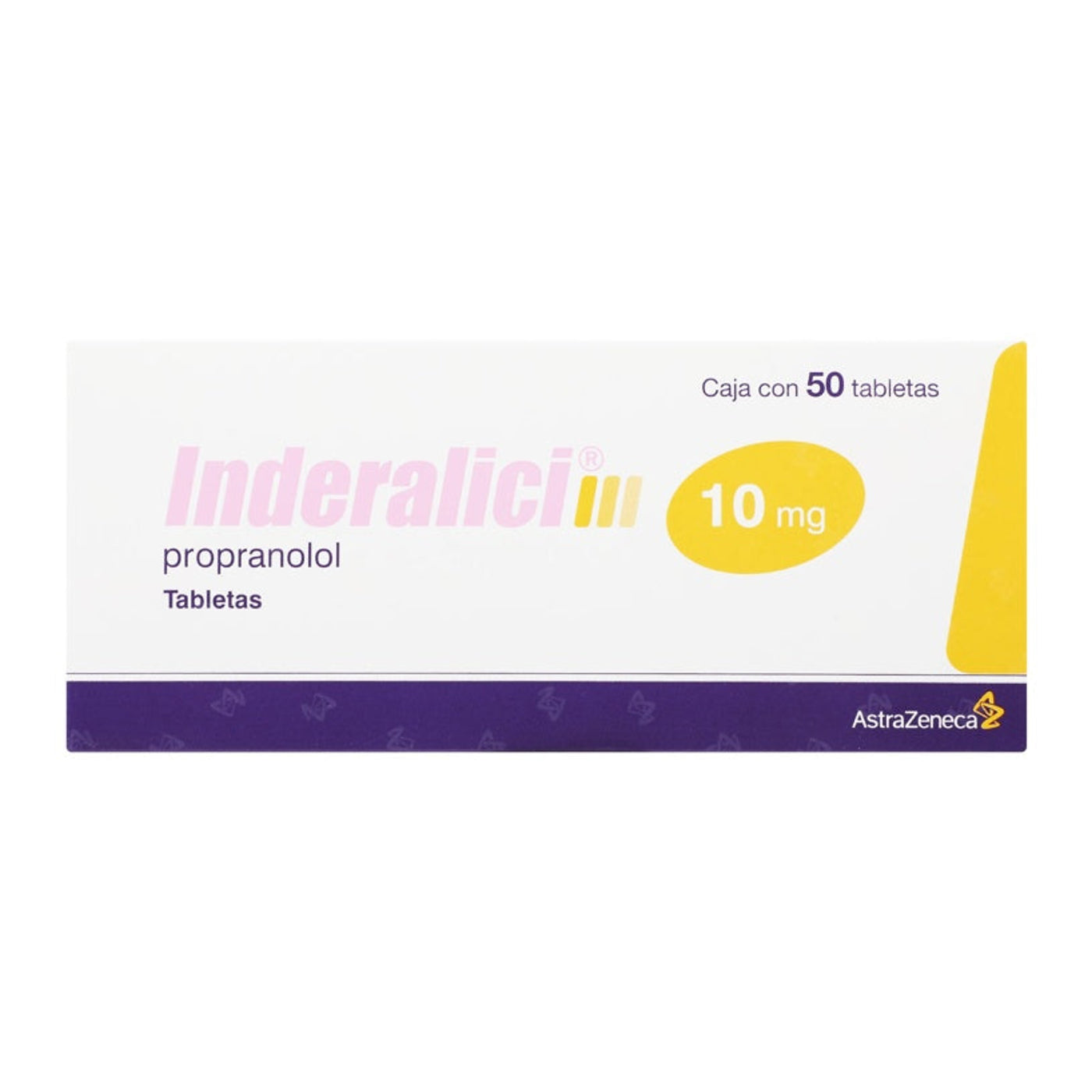 Inderalici 10 mg 50 tabletas