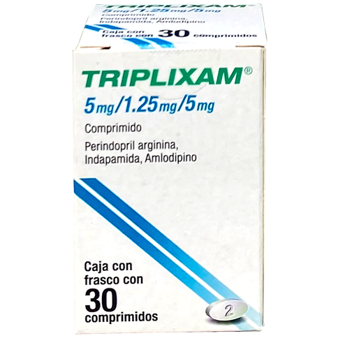 TRIPLIXAM 5MG 1 25MG 5MG CPR30