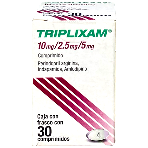 TRIPLIXAM 10 2 5 5MG CPR 30