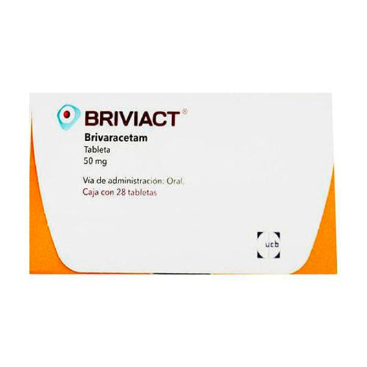 BRIVIACT 50 MG TAB 28
