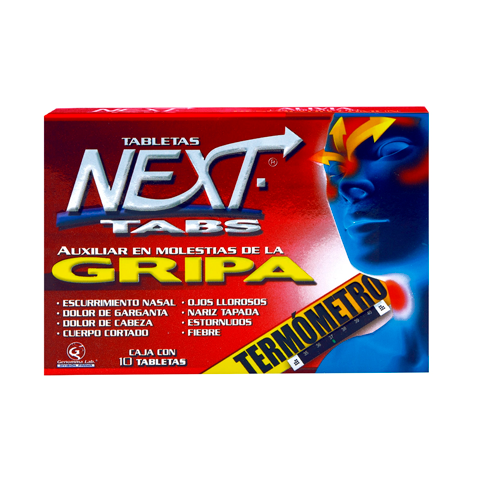 NEXT TABS 500 25 5 4MG TAB10