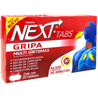 NEXT TABS 500 25 5 4MG TAB 20