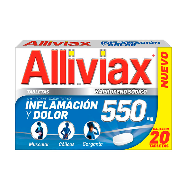 ALLIVIAX  20 TAB 550MG