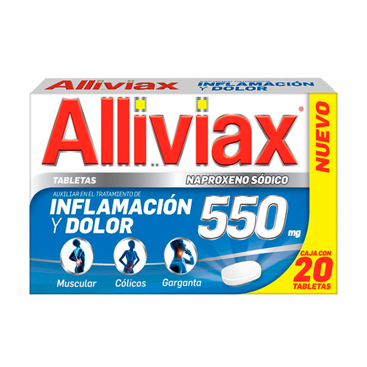 ALLIVIAX 550MG 20 TAB
