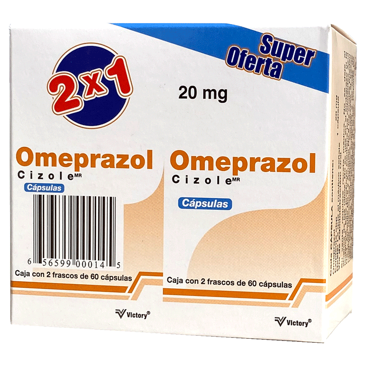 OMEPRAZOL CIZOLE  20MG 2X1 C 60 CAPS