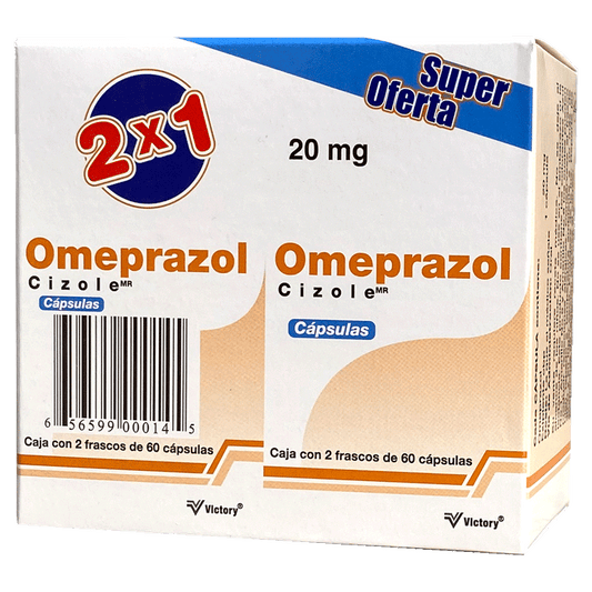 OMEPRAZOL CIZOLE  20MG 2X1 C 60 CAPS