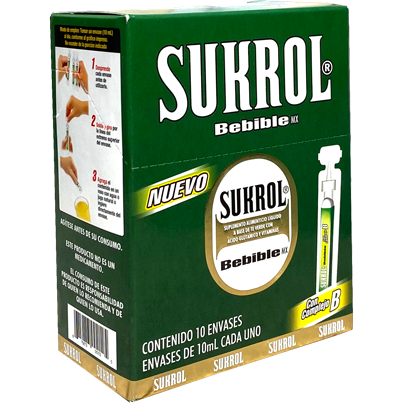 SUKROL SUP ALIM LIQ 10PZ 10ML C U