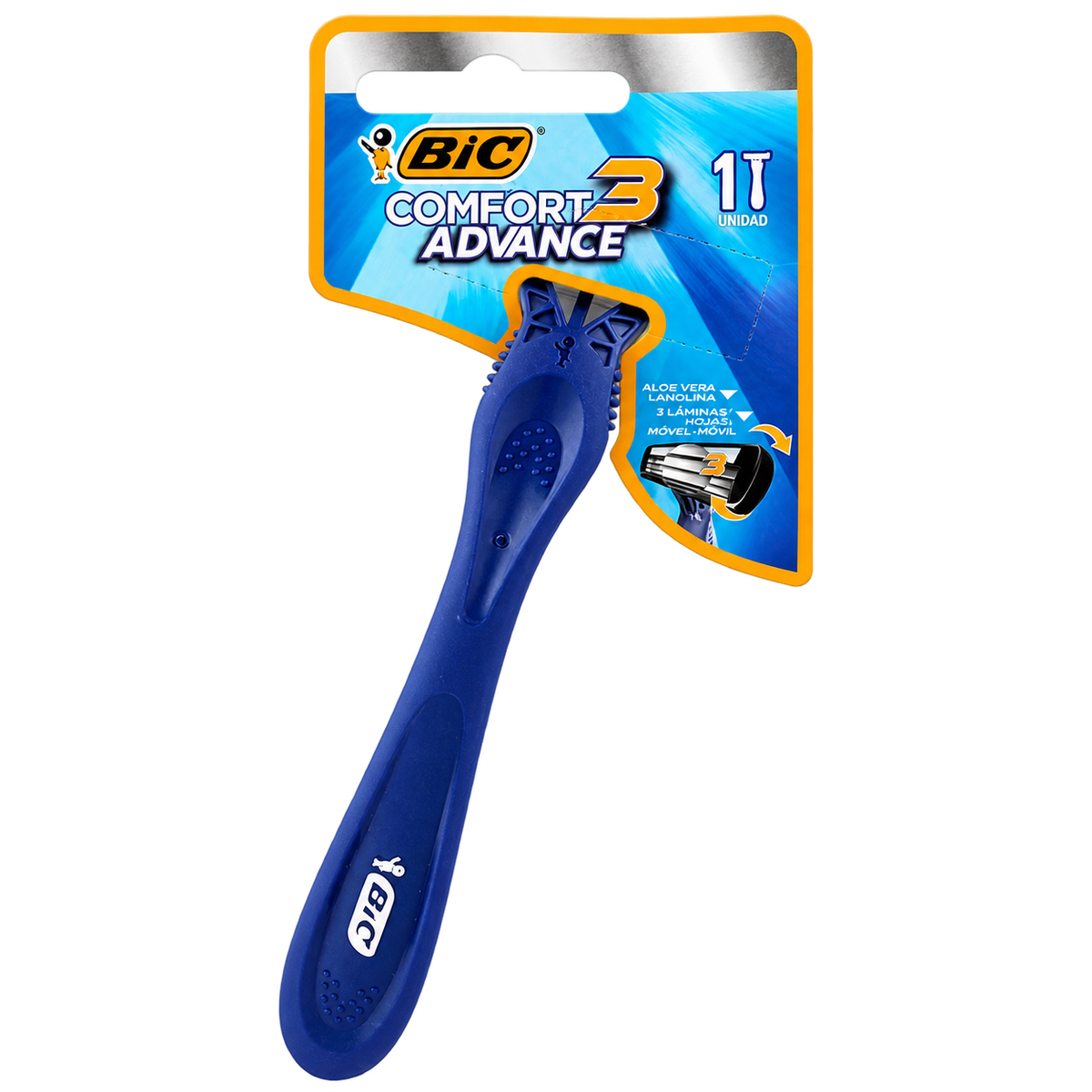 MAQ BIC CONFO 3 ADVANCE CBZA MOV AZUL