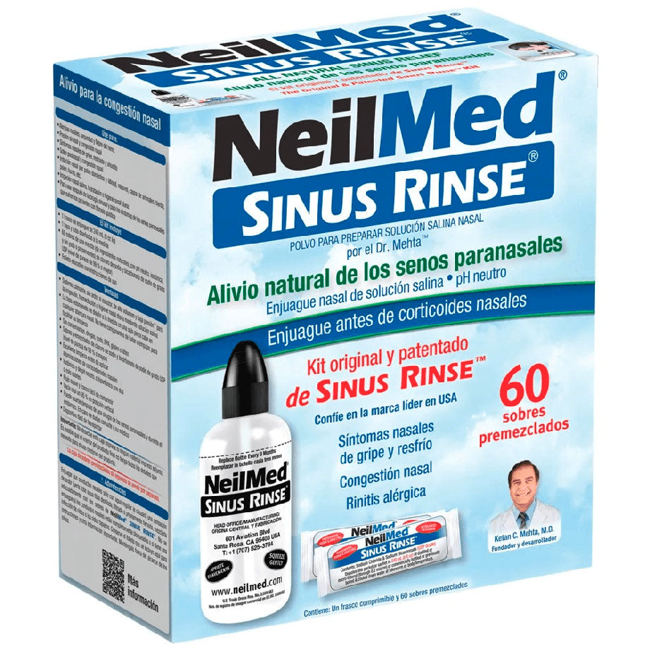 SINUS RINSE FCO COMP 240ML  60 SOB NEILMED