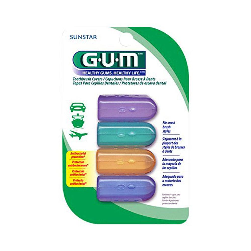CAPUCHONES GUM P CEPILLO DENT C 4PZ