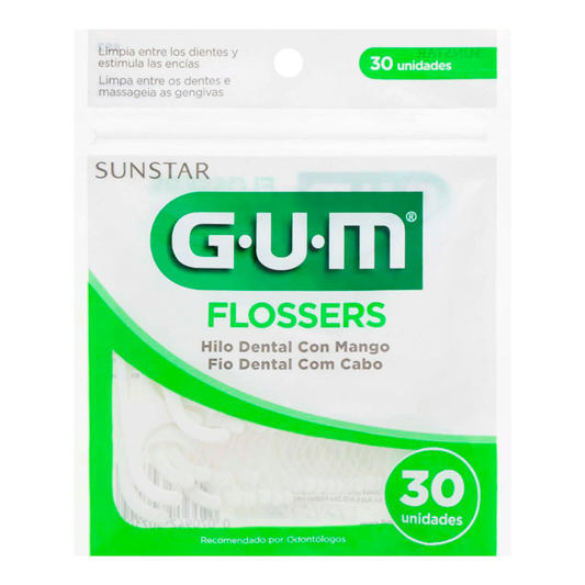 PALILLOS GUM C HILO DENT BASIC30PZ